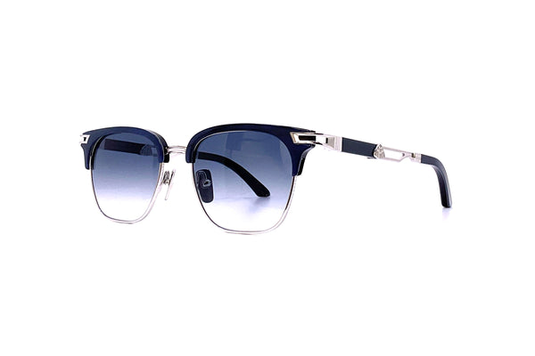 Maybach Eyewear - The Dean I (Palladium/Night Blue)