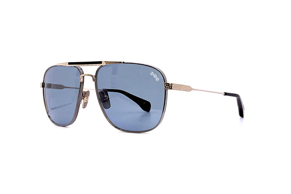 Hoorsenbuhs Sunglasses - Model XI (Gunmetal/White Gold/Black)