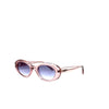 Ray-Ban - RB9141S Kids (Polished Transparent Pink | Clear Gradient Blue Mirror Red)