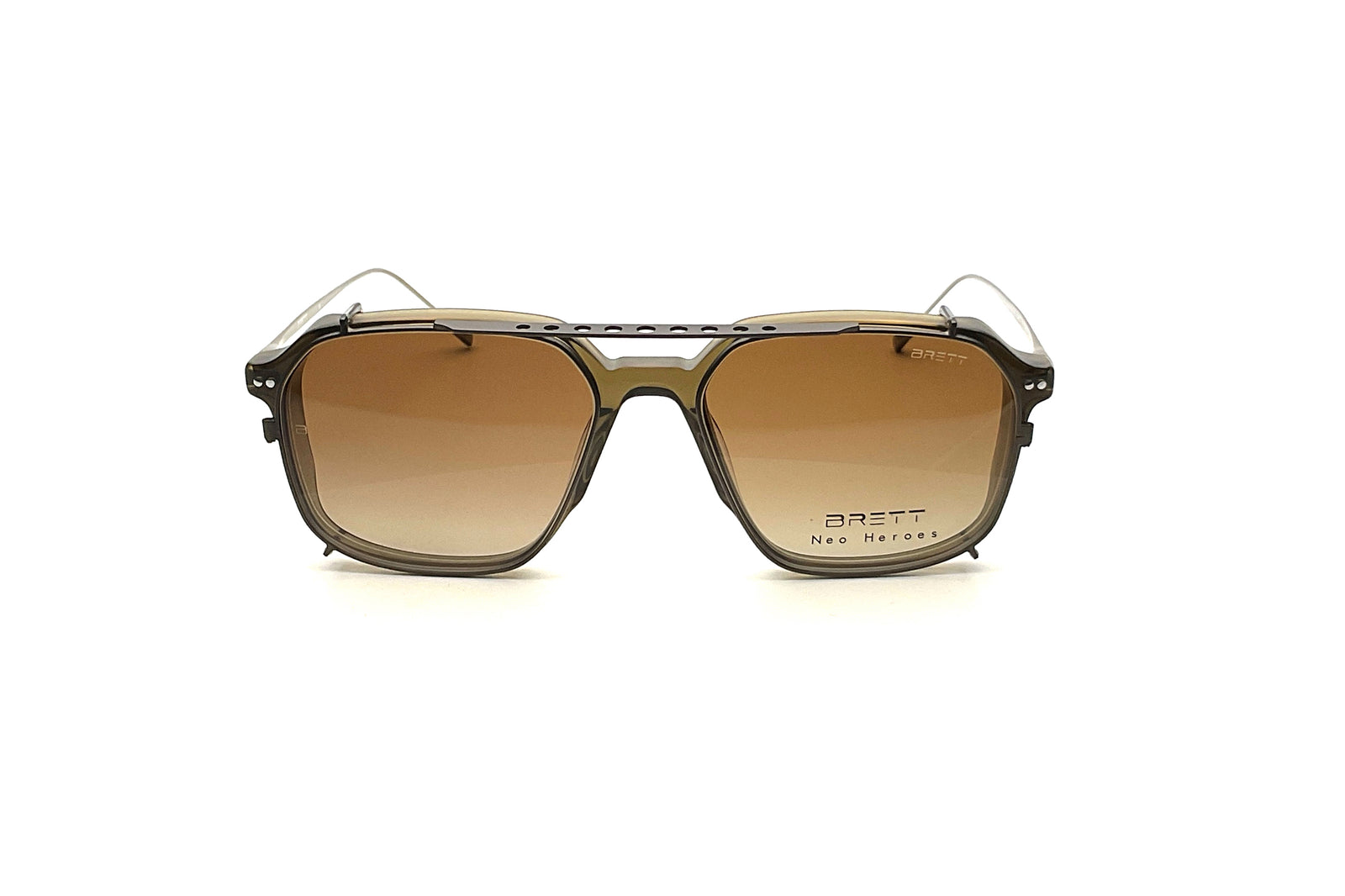 BRETT Eyewear - Ralph Clip Sun [55] (Gun) – Good See Co.