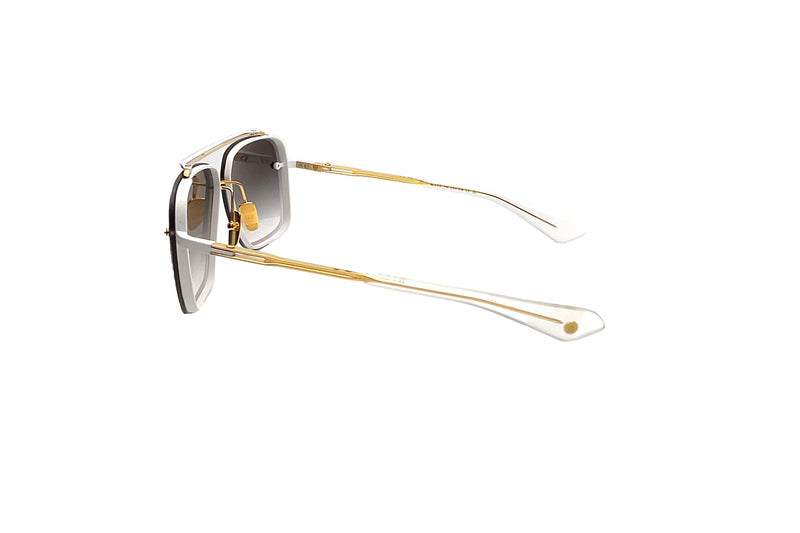 Dita - Mach-Six (Matte White/Yellow Gold)