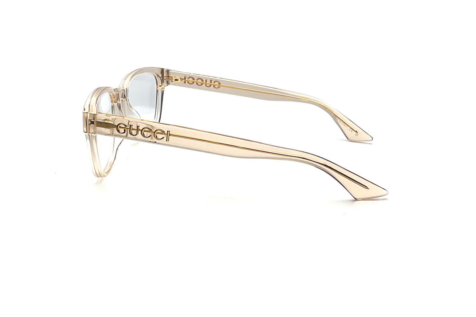 Gucci Eyeglasses - GG1746OA (Crystal Pale Pink) – Good See Co.