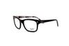 Ray-Ban - RB5383 (Black On Chevron Grey/Burgundy)