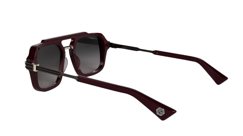 Masunaga Masters of Craft 002 (Burgundy/Brushed Gunmetal) – Good