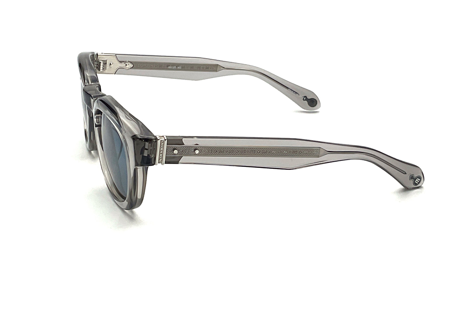 マツダ M1018 MATTE GREY CRYSTAL メガネ 眼鏡 度入り Matsuda® M1018 Rectangular Eyeglasses - EuroOptica