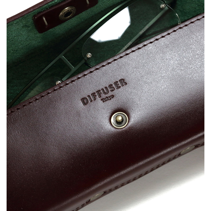 Diffuser Tokyo - Oil Leather Rectangular Eyewear Case – Good See Co.