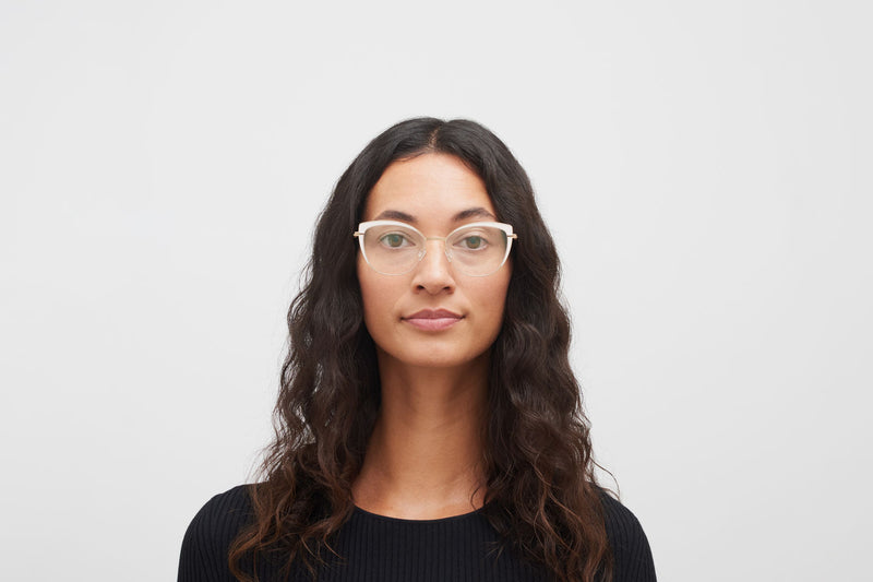 小物 MYKITA COLF9 GOLD SIZE140 Mykita - Kelsey (Champagne Gold/Aurore) – Good See Co.