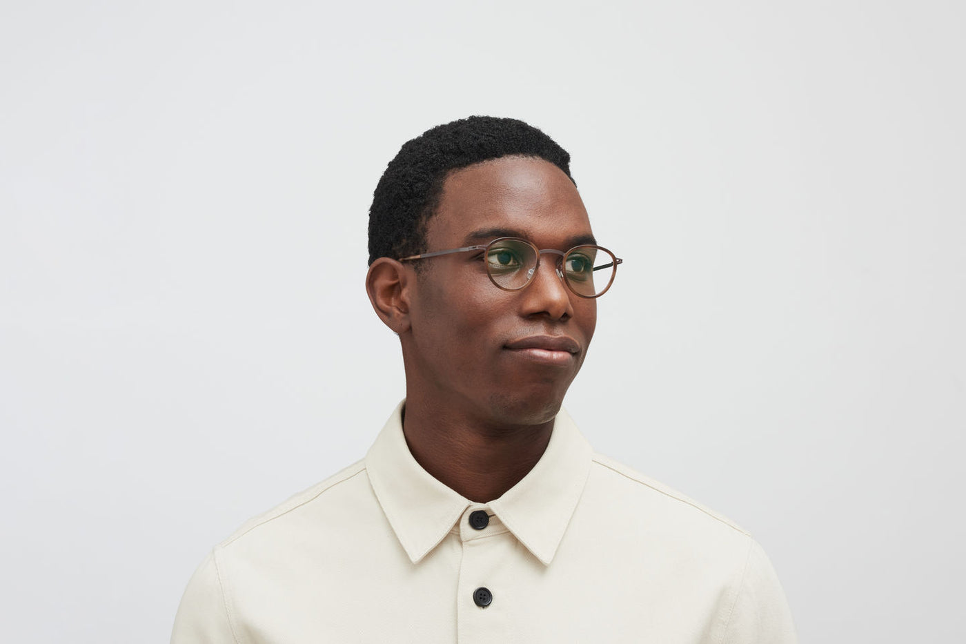 MYKITA-OP-BUY DOGMA-DOGMA-1.5-GRAPHITE Eyeglasses Eye Glasses GRAPHITE Authentic MYKITA® - Jasmi Eyeglasses | Specs Collective main image 2