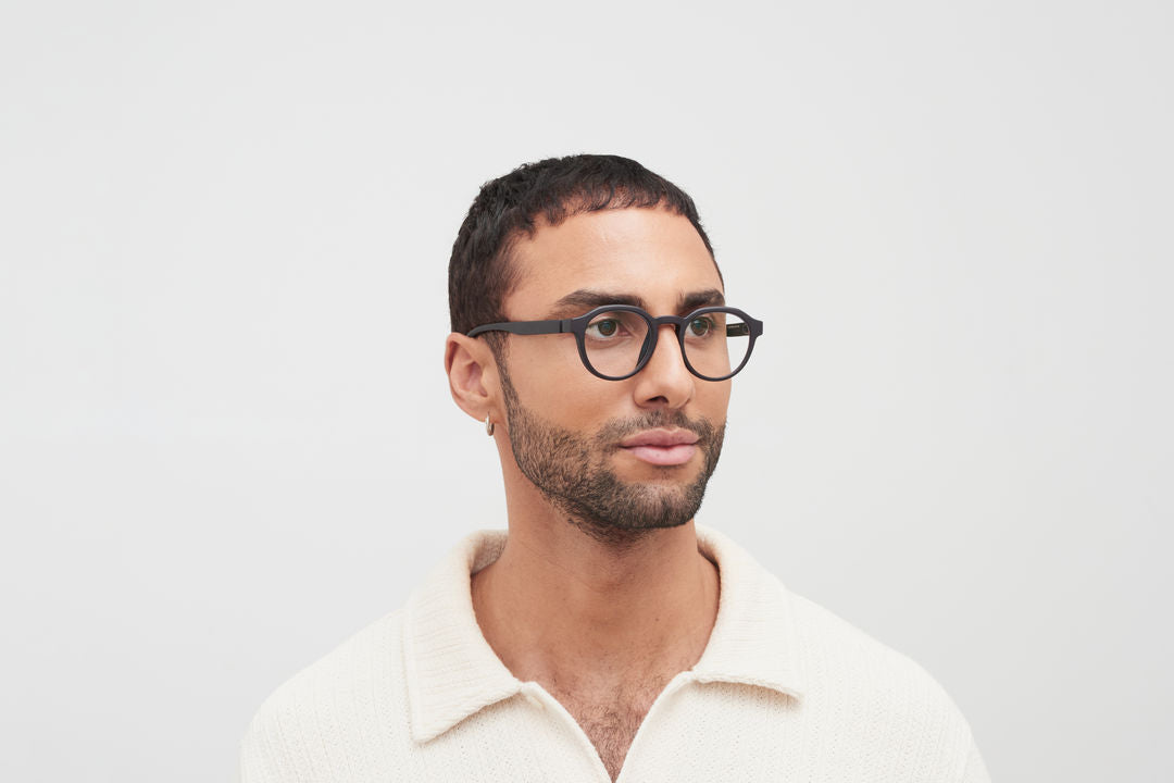 MYKITA SHARON ブラックフレーム メガネ Mykita - Jara (Pitch Black) – Good See Co.