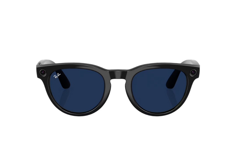Ray-Ban - Meta Low Bridge Fit Headliner (Shiny Black | Clear/Sapphire Transitions®)