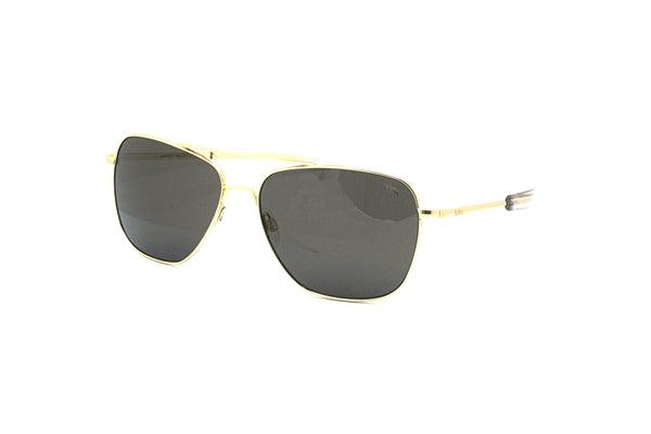 Randolph - Aviator (23K Gold | American Gray Polarized)