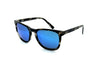 Costa - Sullivan (Shiny Black Kelp | Blue Mirror Glass)