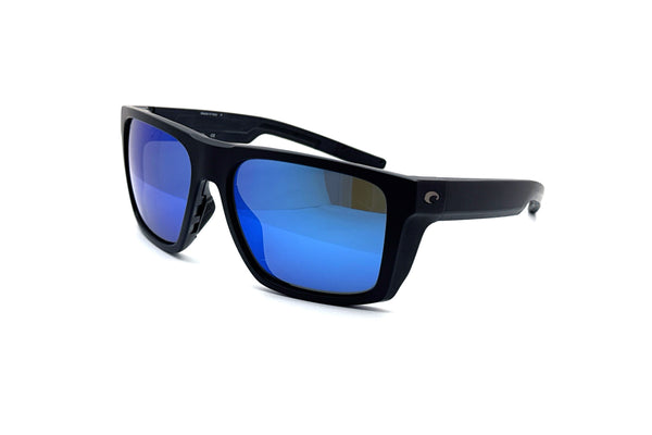 Costa - Lido (Matte Black | Blue Mirror Polarized Glass)