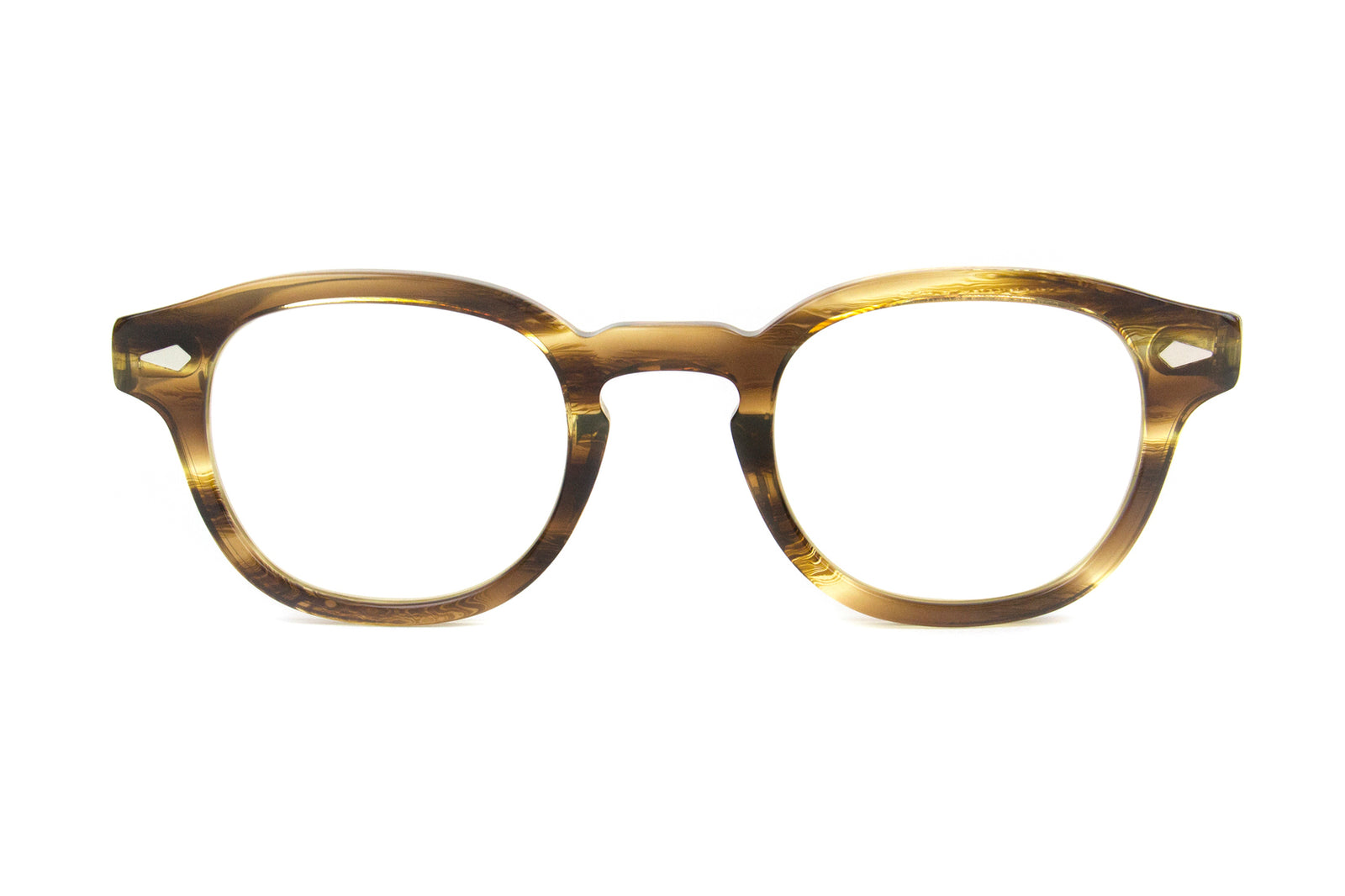 新品 MOSCOT LEMTOSH 46 MP TORT MOSCOT LEMTOSH Glasses Frame Sunglasses Size 46 Tort Green Lenses