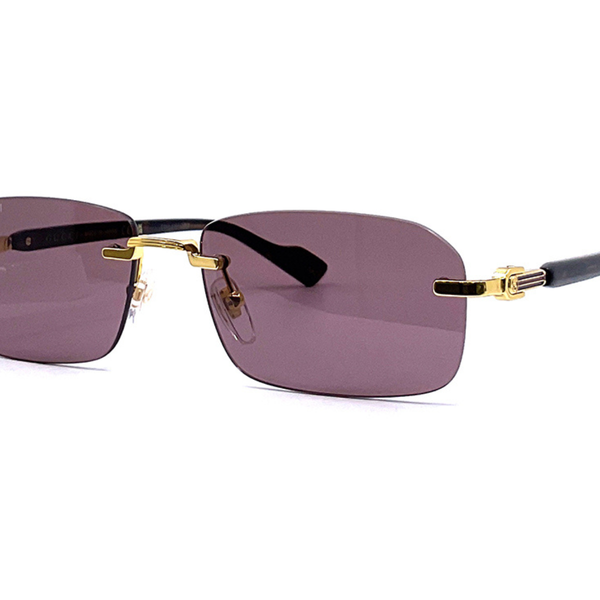 【レア物】GUCCI ゴールドサングラス リムレス　ケース付　GG2801/S Gucci - GG1221S (002) – Good See Co.