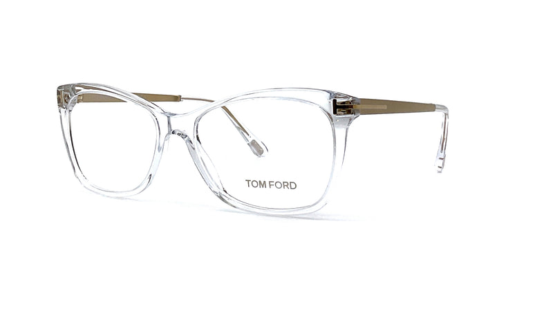 TOMFORD スクエアフレムサンクラス FT10300 5353F SLIGHT ROUNDED SQUARE OPTICAL FRAME | Tom Ford Fashion