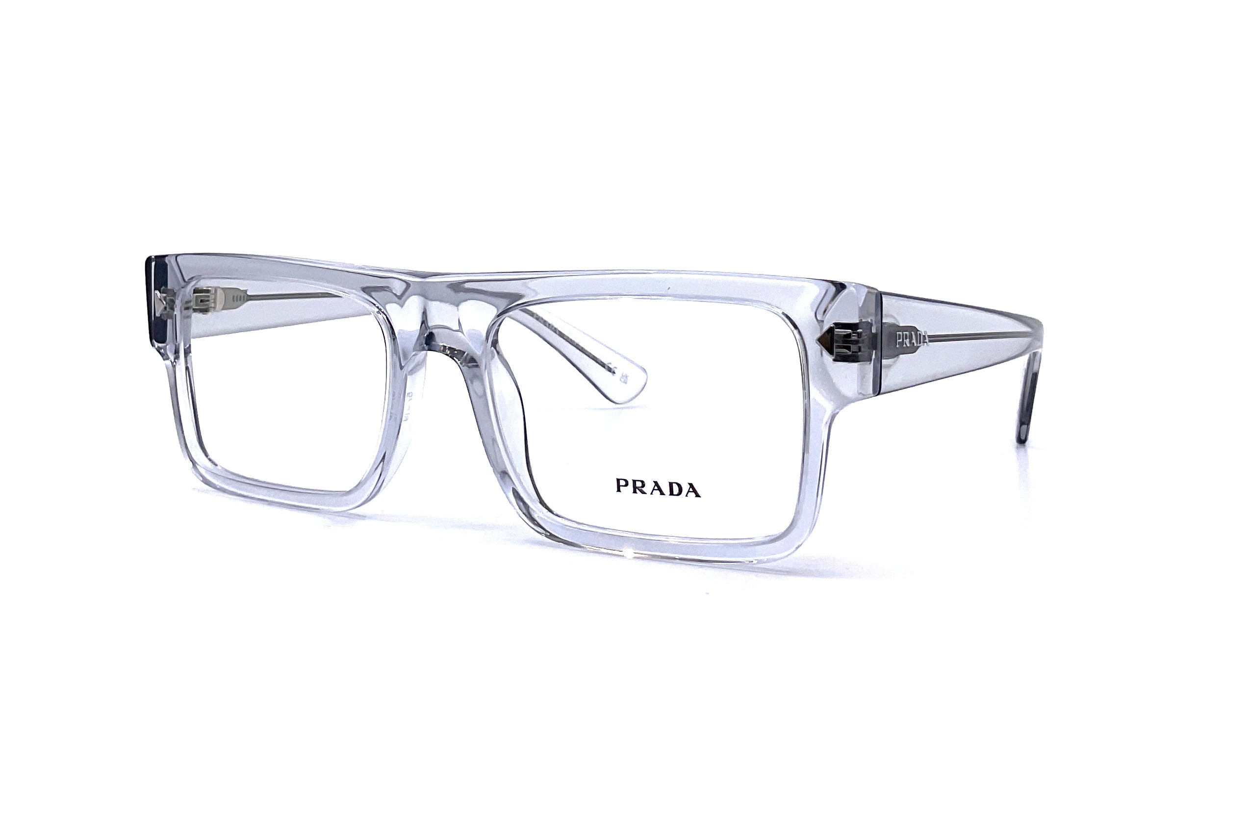 ◆PRADA◆ VPR A05F 16K101 54 827938542294 Prada Eyeglasses Frames VPRA05 16K-1O1 Thick Black Square