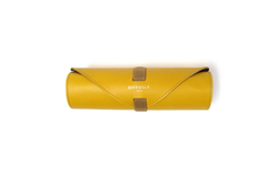 Diffuser Tokyo - Oil Leather Roll Case - Yellow & Navy