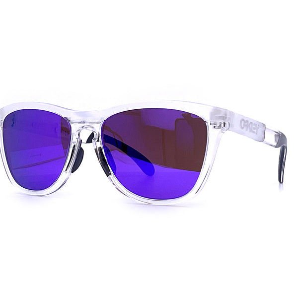 OAKLEY クリアフレーム パープルレンズFROGSKINS RX A Oakley - Frogskins Range (Matte Clear) – Good See Co.
