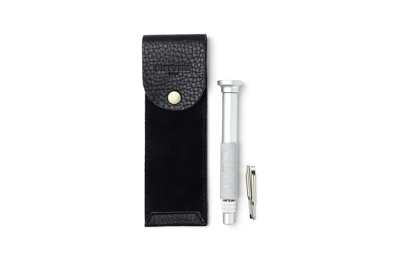 Diffuser Tokyo - Screw Driver Leather Case - Black & Black