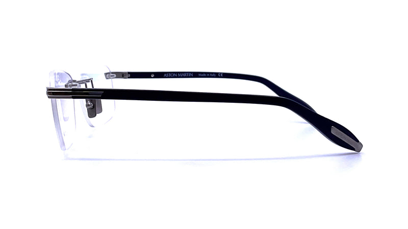 Lunettes Vintage ASTON MARTIN AM 01 - Monture Or Ovale En Métal - Taille 51-38-135 - Neuf Sans étiquette - Allemagne