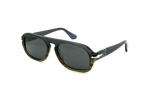 Persol - 3369S (Green Striped Grey)