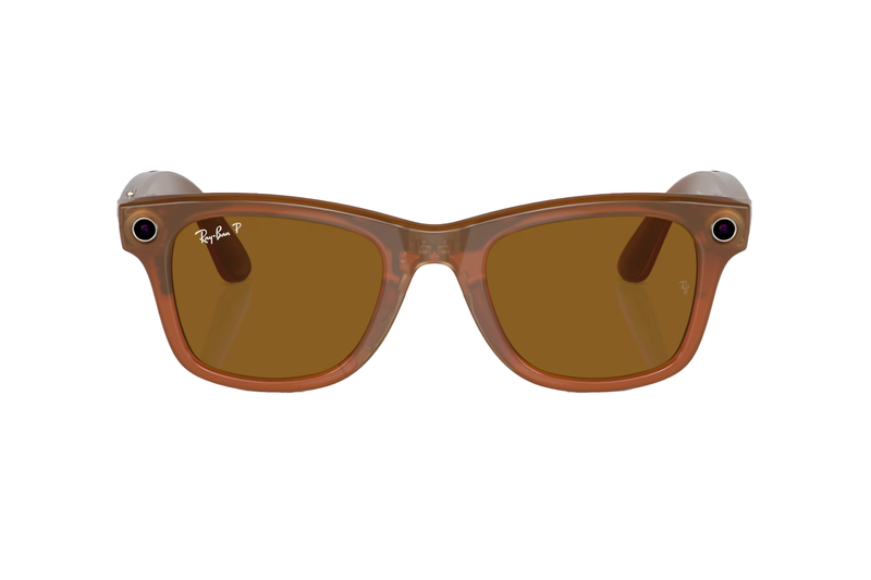 Ray-Ban - Meta Wayfarer (Shiny Caramel)