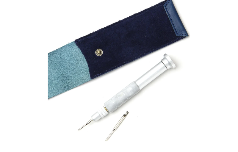 Diffuser Tokyo - Screw Driver Leather Case - Blue & Navy