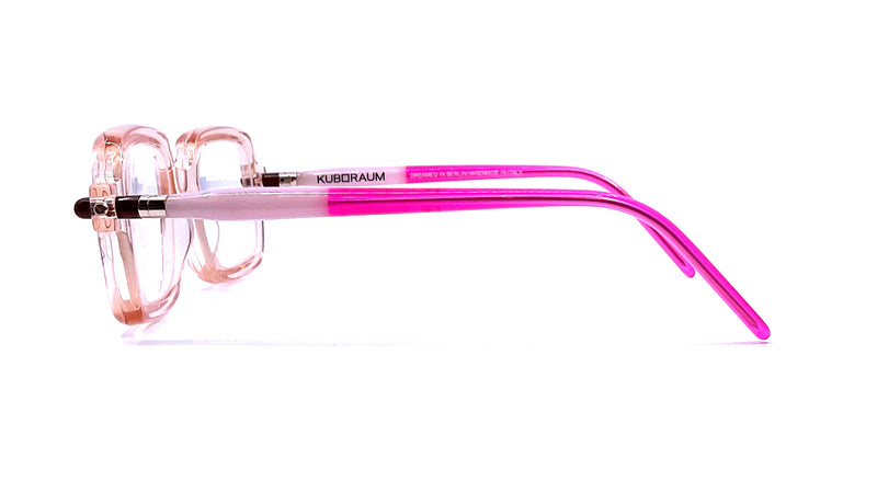 Kuboraum - Mask P2 (Transparent Peach)