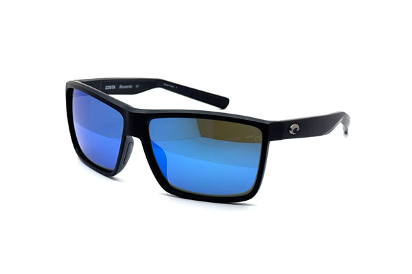 Costa - Rinconcito (Matte Black | Blue Mirror Polarized Glass)