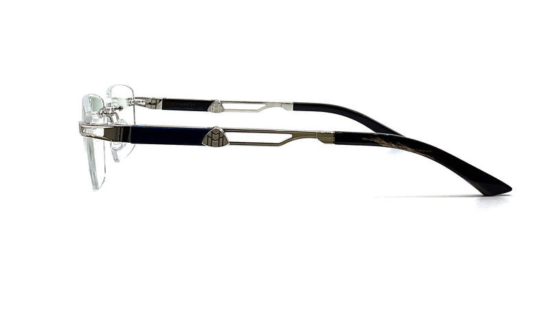 Maybach Eyewear - The Idealist I (Mellow Gold/Royal Blue Tulip/Marble)