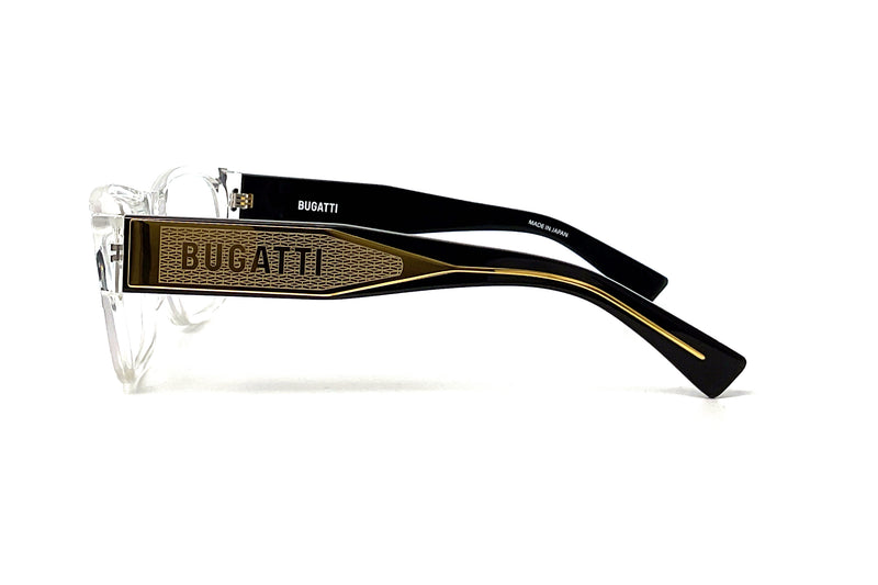BUGATTI　ブガッティ　メガネ 18Kゴールドやカーボンなど高級素材をふんだんに使用した「ブガッティ