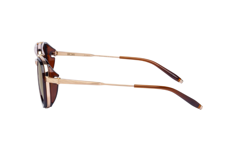 Akoni - Spitzer (Brushed 12k Gold/Brown) – Good See Co.