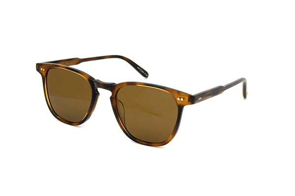 Garrett Leight - Brooks (Spotted Brown Shell | Semi-Flat Pure Coffee Polarized)