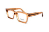 Cutler and Gross - 1386 Square Opticals (Crystal Peach)