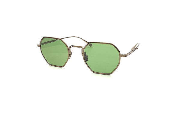 Mr. Leight - Eden S (Antique Gold/Semi-Flat Diamond Green)