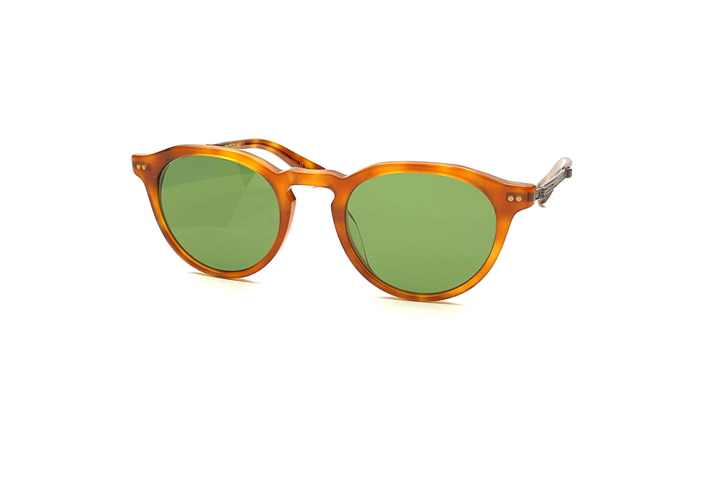 Mr. Leight - Dorian S (Amber Tortoise-Antique Gold/Semi-Flat