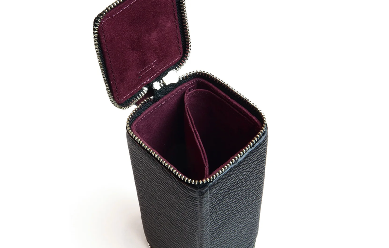 Diffuser Tokyo - Rhombus Prism Storage Box - Black & Bordeaux (2 Frame)
