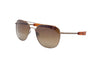 Randolph - Aviator (22k Satin Chocolate Gold | Cape Sand Polarized)