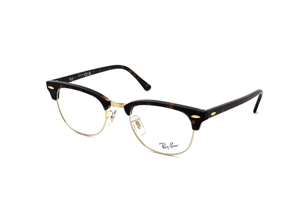 Ray-Ban - Clubmaster Optics [51] (Polished Havana/Gold)