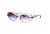 Ray-Ban - Junior - RB9141S (Polished Transparent Pink | Clear Gradient Blue Mirror Red)