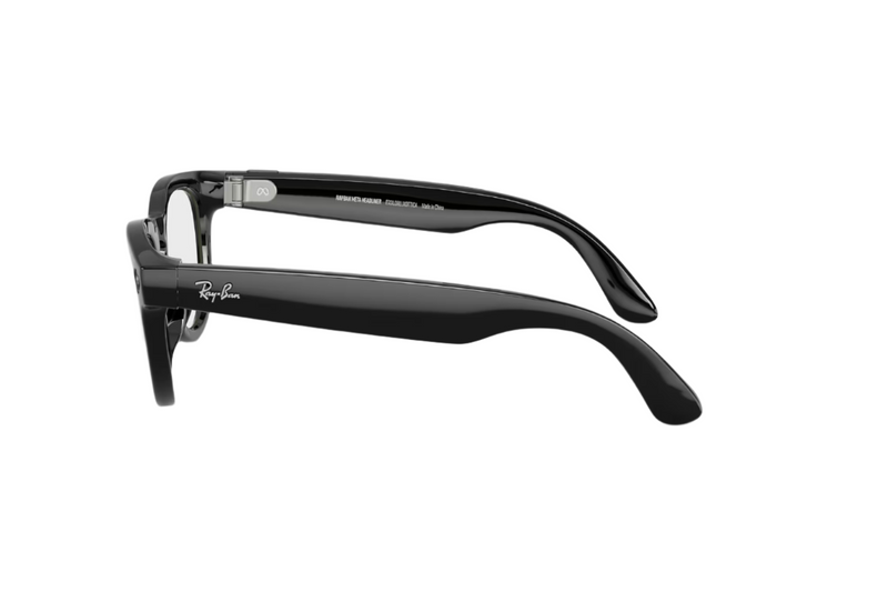 Ray-Ban - Meta Low Bridge Fit Headliner (Shiny Black | Clear/Sapphire Transitions®)