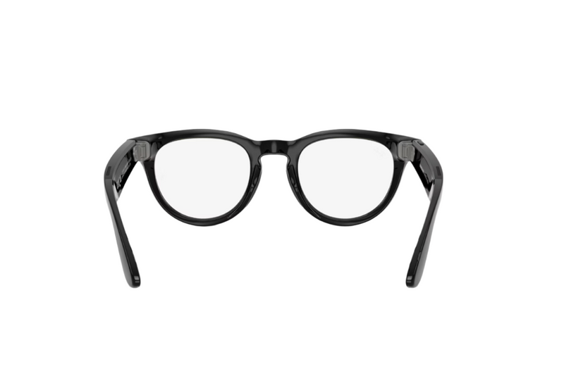 Ray-Ban - Meta Low Bridge Fit Headliner (Shiny Black | Clear/Sapphire Transitions®)