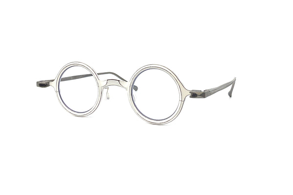 Rigards - RG1912CU (Chalk White | Titanium) + Sun Clip (Dark Grey)