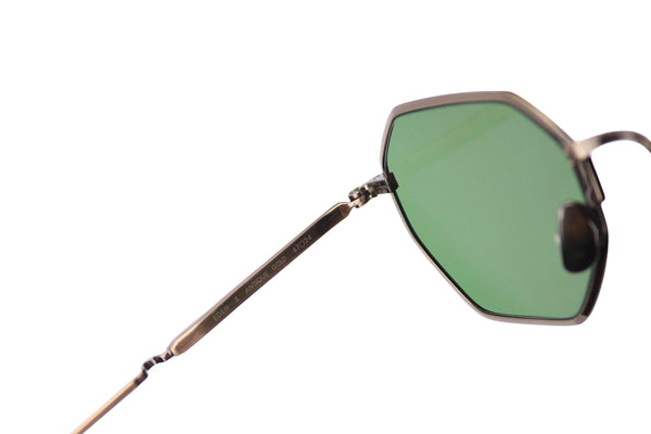 Mr. Leight - Eden S (Antique Gold/Semi-Flat Diamond Green)