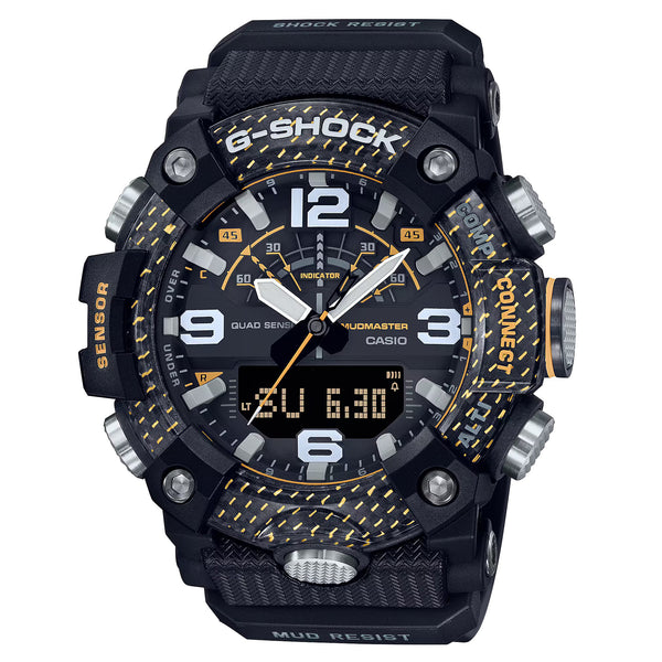 Casio - G-Shock GGB100 (Black/Yellow Carbon Fiber) – Good See Co.