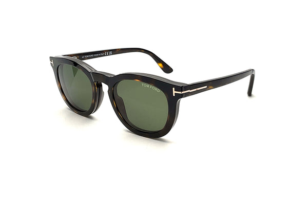 Tom Ford - TF5993-B (Shiny Dark Havana) + Clip On