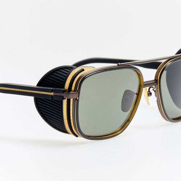 Linda Farrow - Boyd Explorer (Matte Nickel & 22K Gold)