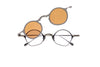 Rigards - RG1924TI (Polished) + Sun Clip (Silver | Salmon)