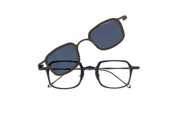 Rigards x TVA- RG2004TVA (Antique Bronze) + Sun Clip (Olive | Dark Grey)